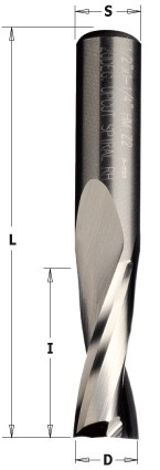 Фреза пазова пряма з торцевим зубом CMT 5х12мм хв.8мм (арт. 174.050.11)