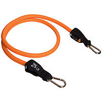 Еспандер трубчастий для фітнесу з карабіном DOUBLE CUBE DT-1002C-25LB