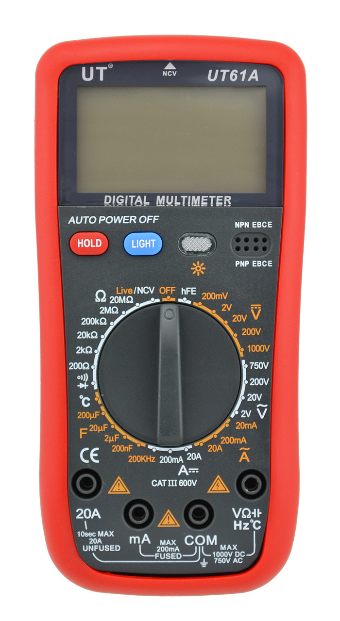 Професиональнный мультиметр (тестер) UT 61a (1017)