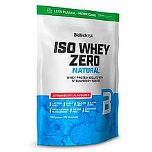 Ізолят сироваткового протеїну BioTech USA "ISO WHEY Zero lastose" Полуниця (500 г)