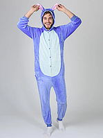 Пижама кигуруми мужская Jamboo Стич синий S (145-155 см)