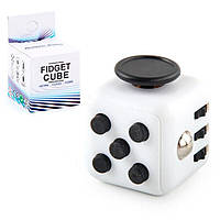 Кубик антистресс Fidget Cube (белый с черным)
