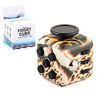 Кубик антистресс Fidget Cube леопардовый