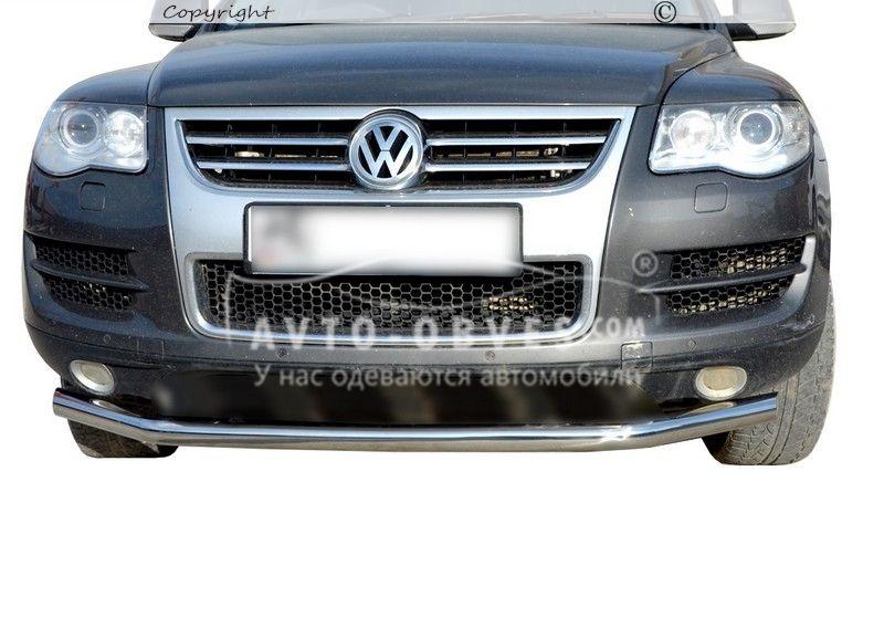 Одинарная дуга Volkswagen Touareg 2002-2010 - тип: д:60мм - фото 1 - id-p545214383