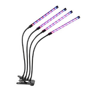 Фітолампа для рослин Plant GrowLight світлодіодна з таймером Black N, фото 3