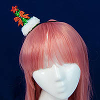 Обідок новорічний Ковпак Санти (зелений)