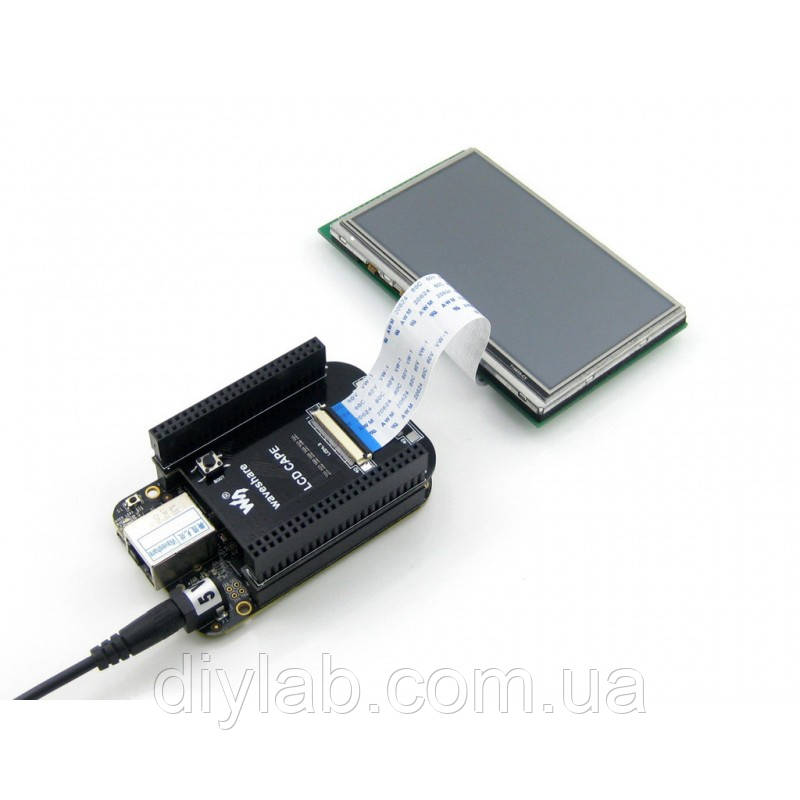 Beaglebone LCD CAPE (4.3inch) Waveshare, фото 1