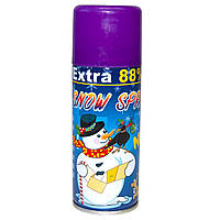 Снег искусственный SNOW SPRAY (250 мл) фиолетовый