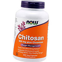 Хром Хитозан NOW Chitosan 500 mg plus Chromium 240 капс хит продаж