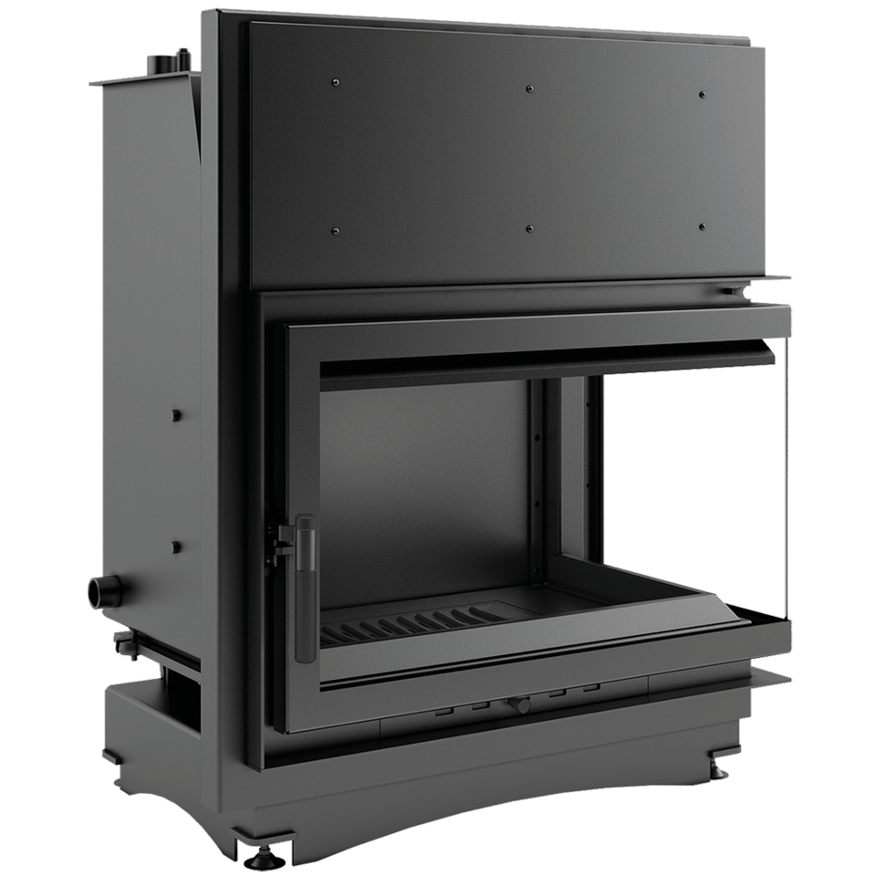 Камінна топка з водяним контуром Kratki OLIWIA PW 17 права BS (17,0 кВт)