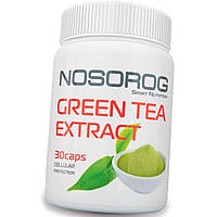 Екстракт зеленого чаю NOSOROG Green Tea Extract 30 капс Жироспалювач для схуднення таблетки