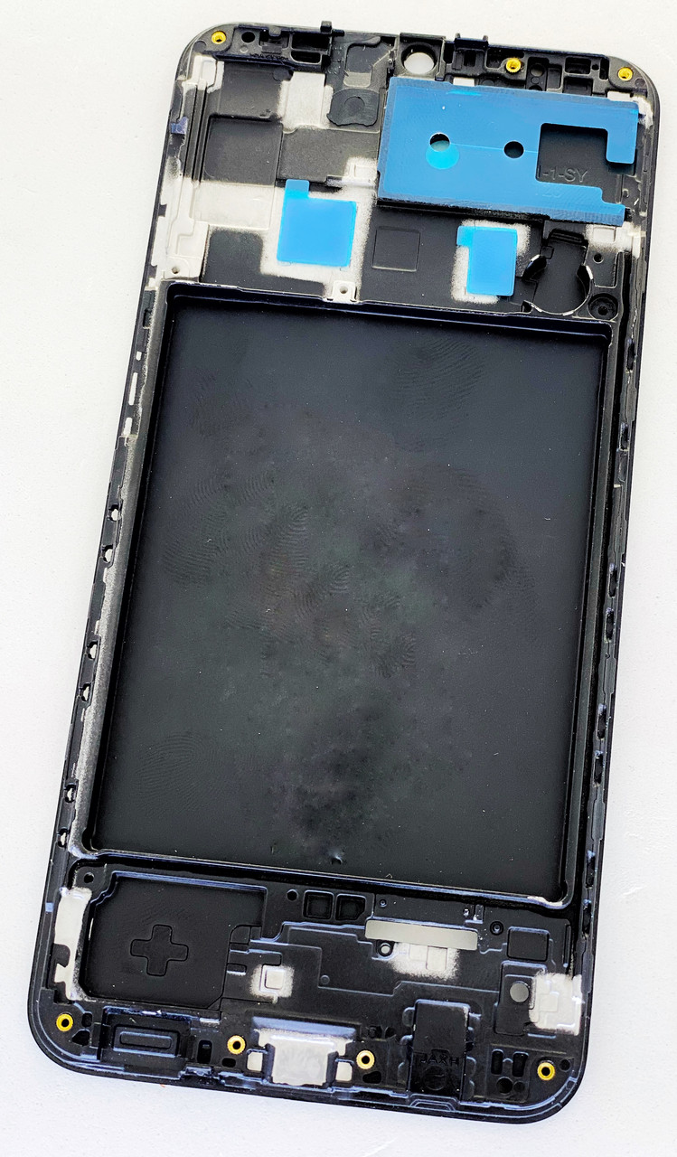 Рамка кріплення дисплея для Samsung A305F/DS Galaxy A30, чорна, фото 1