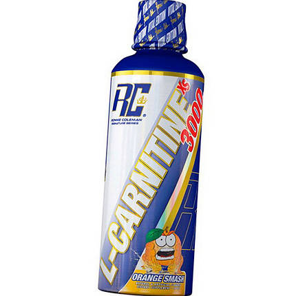 Л-карнітин рідкий Ronnie Coleman L-Carnitine XS 3000 473 мл Кращий жироспалювач для жінок та чоловіків, фото 2