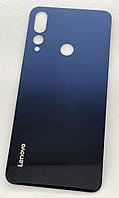 Задняя крышка Lenovo Z5s, серая, Starry Night Grey, оригинал