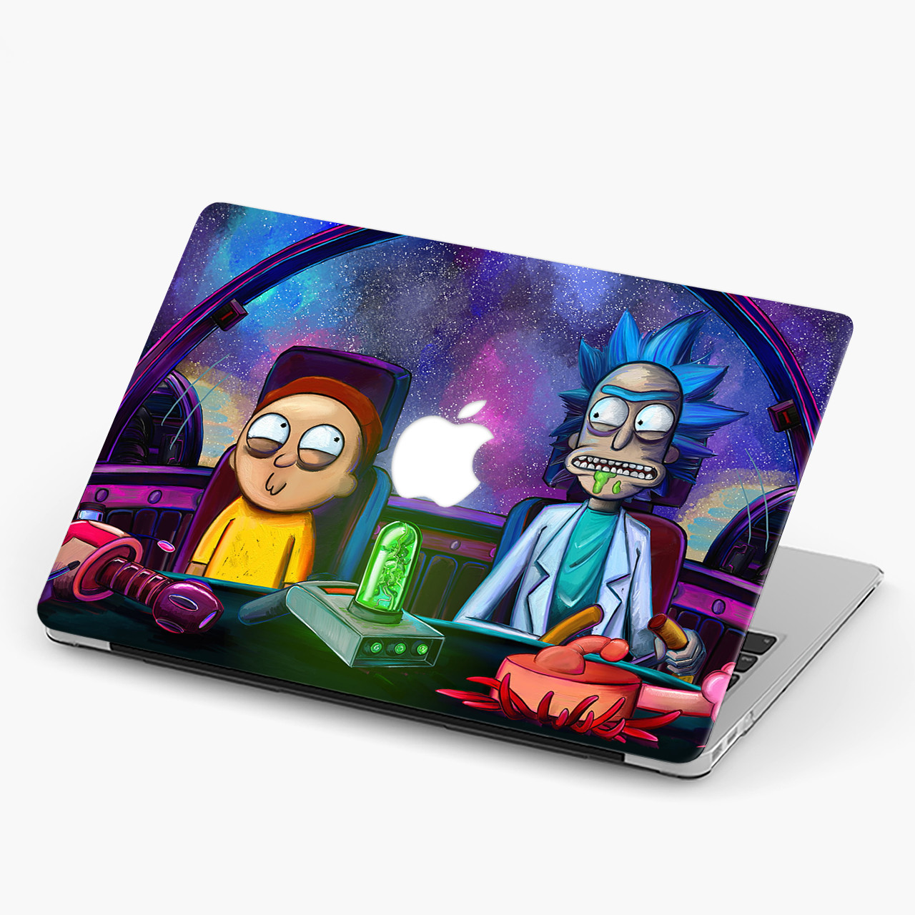 Чохол пластиковий для Apple MacBook Pro / Air Рік та Морті (Rick and Morty) макбук про case hard cover