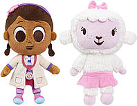 М'яка іграшка музична Доктор Плюшева та Леммі Doc McStuffins & Lambie Plush Set