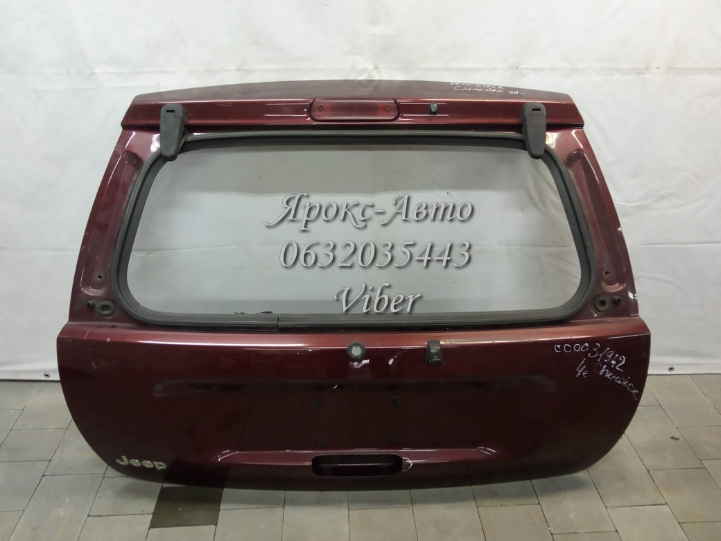 Кришка багажника jeep grand cherokee без скла 99- 04 000031942, фото 1