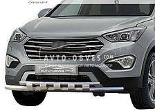 Модельна дуга Hyundai Santa Fe 2013-2016 -тип: з пластинами