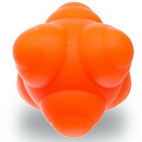 Мяч для тренировки реакции Zelart d-6 см (FI-1758) Оранжевый