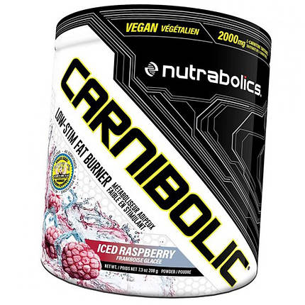 Л-карнітин NutraBolics Carnibolic 150 г L-carnitine Кращий жіроспалювач для жінок і чоловіків, фото 2
