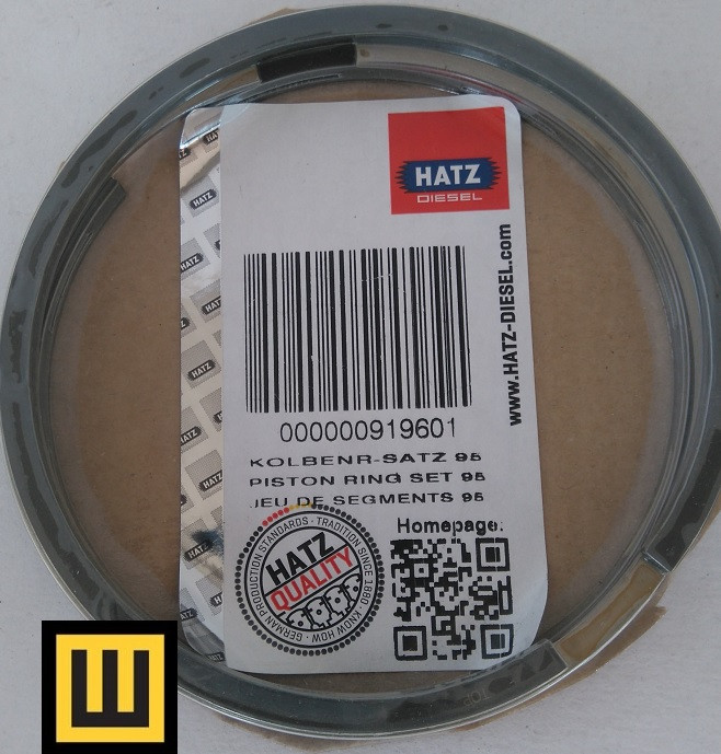 00919601 Кільця 95 мм для двигуна Hatz seria H3 L 30, H2 L 30, фото 1