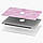 Чохол пластиковий для Apple MacBook Pro / Air Розовий мармур (Pink Marble) макбук про case hard cover, фото 5