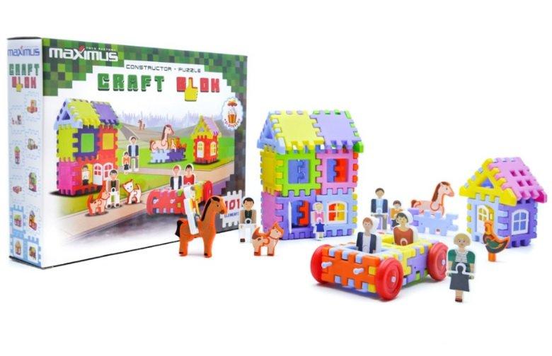 Конструктор-головоломка Craft Blok 101 ел. (в коробці) Maximus