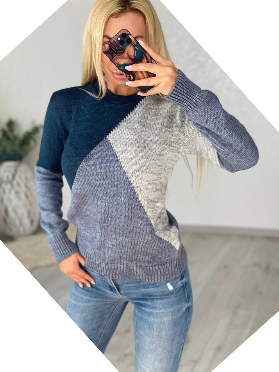 Купити ошатний жіночий светр, жіночий джемпер, розмір 42-46
