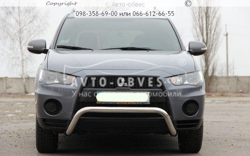 Кенгурятник Mitsubishi Outlander XL 2010-2012 - тип: П образная дуга - фото 2 - id-p68934224