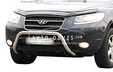 Кенгурятник Hyundai Santa Fe 2006-2010 - тип: П подібна дуга