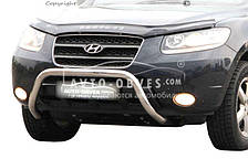 Кенгурятник Hyundai Santa Fe 2010-2012 - тип: П подібна дуга