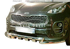 Захист бампера Kia Sportage IV - тип: модельний