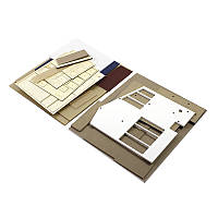 Ляльковий будинок конструктор DIY Cute Room A-066-B Вілла з басейном. Шикарний дизайнерський проект, фото 5