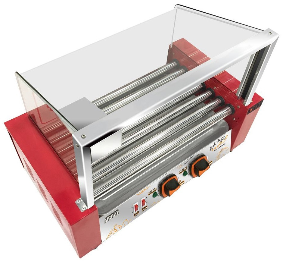 Гриль роликовий із захисним екраном AIRHOT RG-7S, фото 1