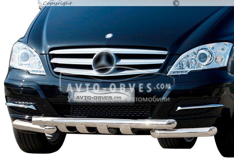 Захист бампера Mercedes Vito II, Viano II 2010-2015 - тип: модельний, фото 1