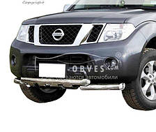 Захист бампера Nissan Pathfinder 2010-2014 - тип: модельний