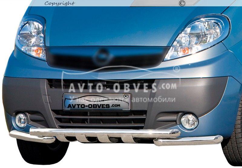 Захист бампера Renault Trafic - тип: модельний, фото 1