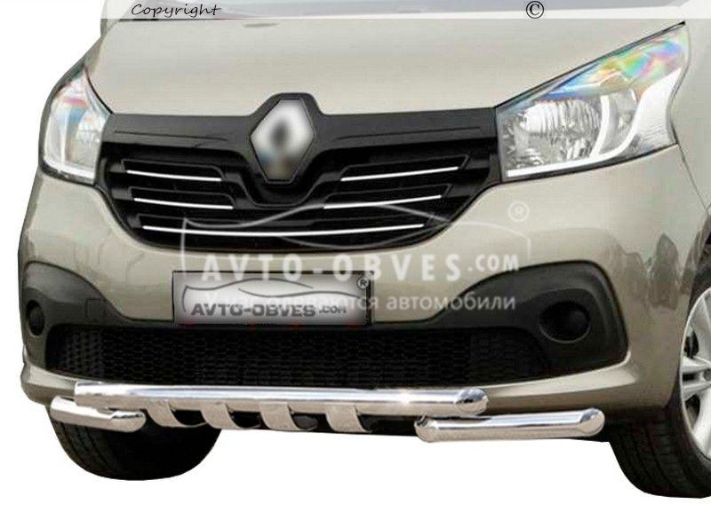 Захист бампера Renault Trafic 2015-... - тип: модельний, фото 1