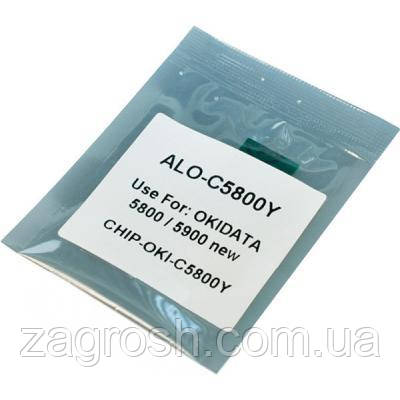 Promo Ціна! Чип для картриджа OKI C5850 YELLOW 6K Apex (CHIP-OKI-5850-Y) - тільки на ZaGrosh.com.ua