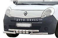 Защита бампера Renault Kangoo 2008- - тип: модельный
