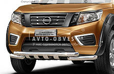 Захист бампера Nissan Navara 2016-... - тип: модельний