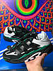 Чоловічі кросівки Adidas Niteball Black Sub Green (Зелені з чорним) Взуття Адідас Найтбол шкіра-замша демісезон, фото 6