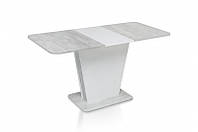 Стол обеденный Спарк ДСП Урбан лайт/Белый, 1100(+350)х680 (Микс-Мебель TM)