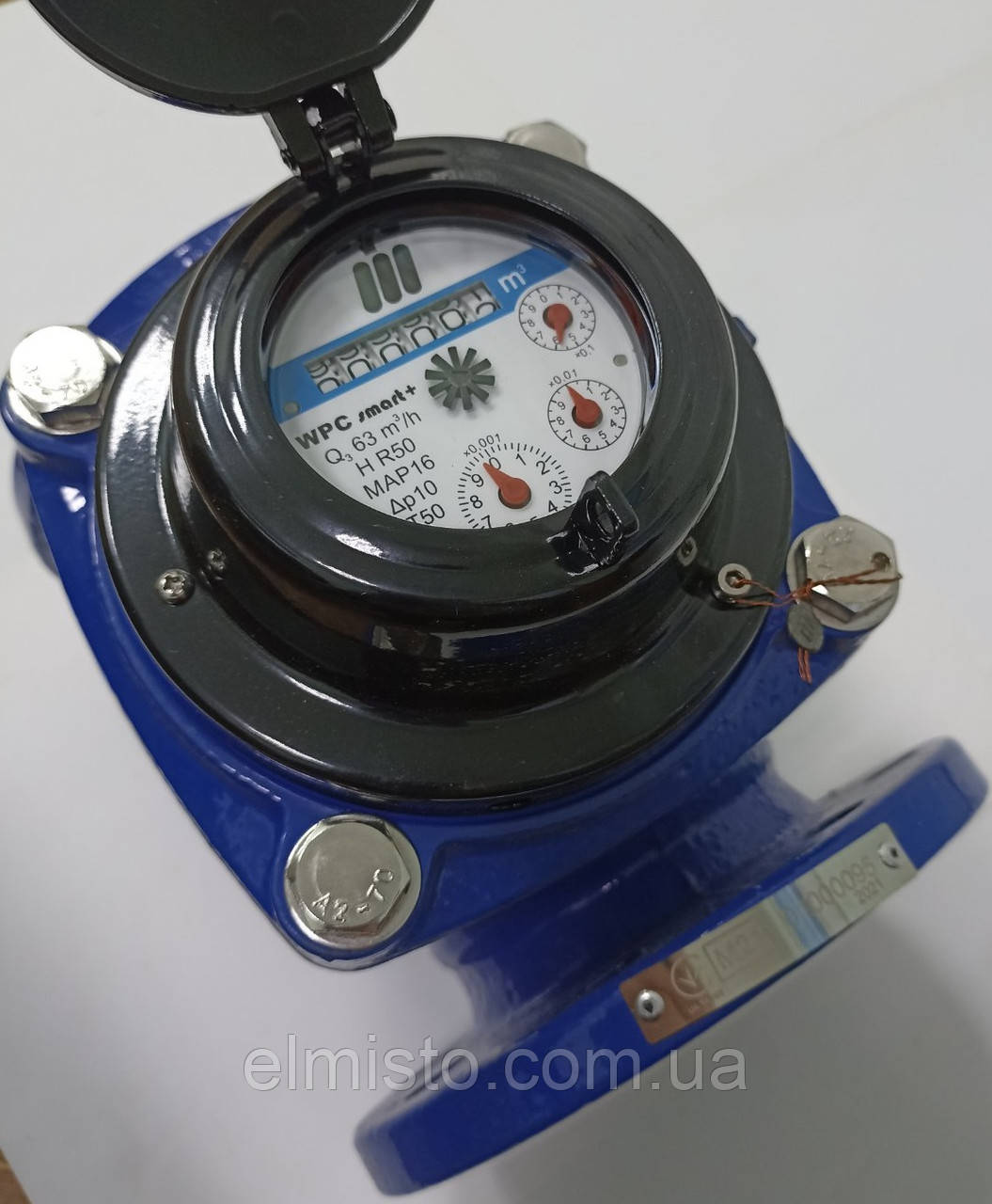 Підрахунок Metron WPC smart+ 80 63 R50 T50 Ду80 L225 на холодну воду турбінний