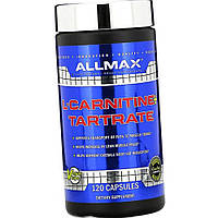 Л-карнитин All Max L-Carnitine Tartrate 120 капс Средство для снижения веса и похудения для женщин и мужчин