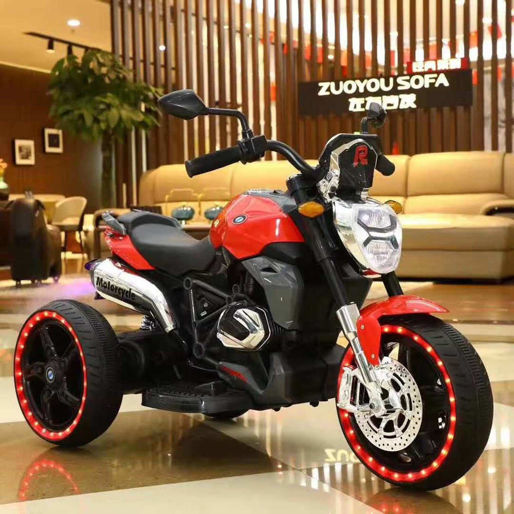 Детский Мотоцикл на Аккумуляторе BMW М 4534-3,свет Колес и Фар,музыка ...