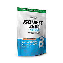 Ізолят сироваткового протеїну BioTech USA "ISO WHEY Zero lactose" Ваніль-кориця (500 г)