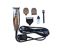 Профессиональная машинка для стрижки волос от сети KM-701 триммер для бороды усов и тела