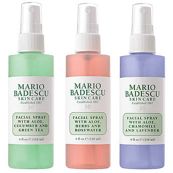 Набір спреїв-містів для обличчя Mario Badescu Spritz Mist and Glow Facial Spray Collection Trio 3 х 118 мл