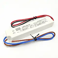 Блок живлення Mean Well 18W 12V 1.5A IP67 LPH-18-12